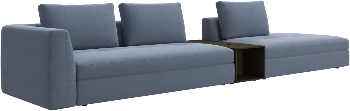 Bergamo 3 seater lounge sofa with storage