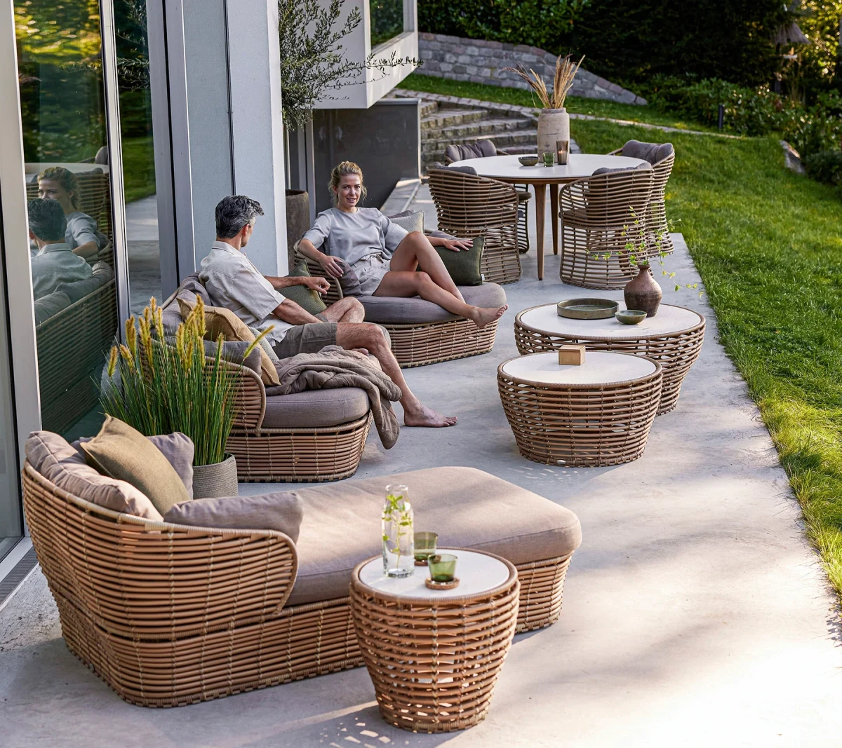 Basket daybed