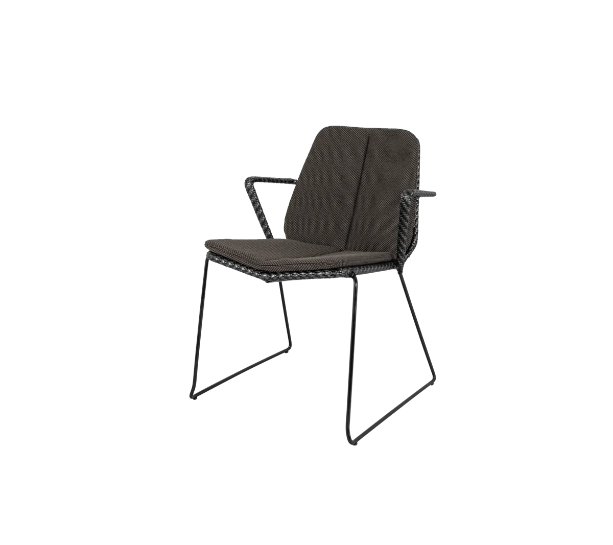Vision armchair, stackable
