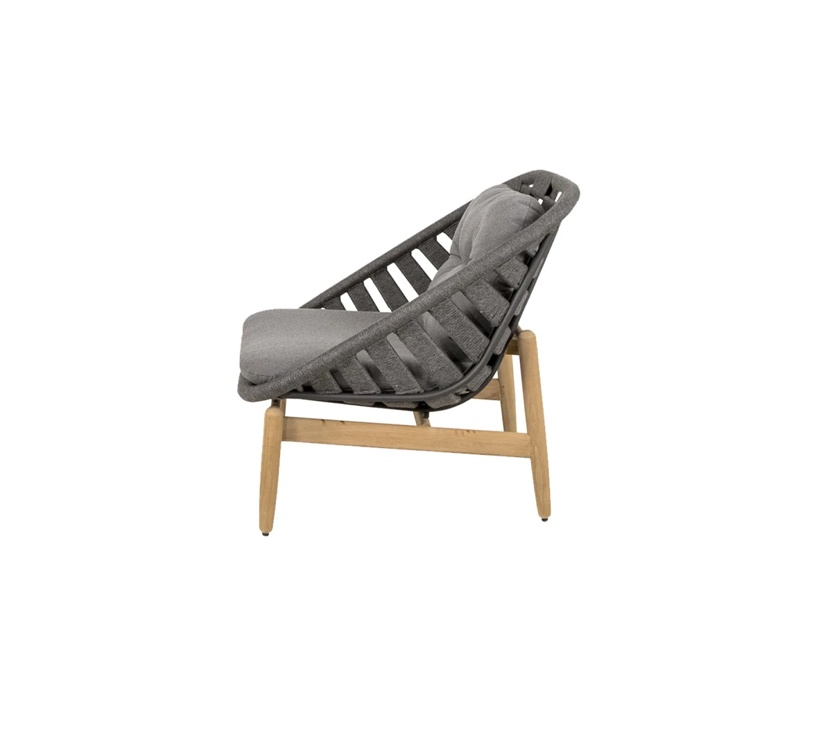 Strington lounge chair w/teak base