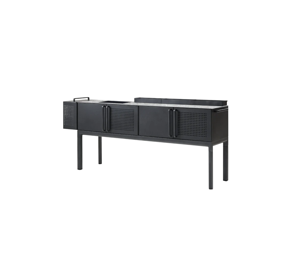 Drop kitchen module incl. 3 shelves