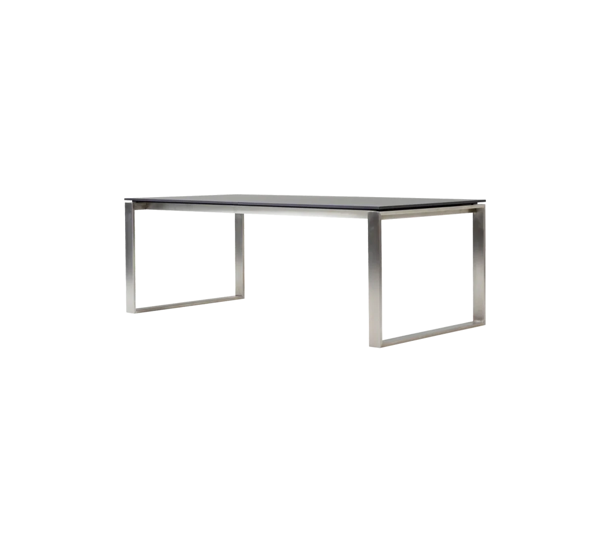Edge dining table base w/120 cm extension