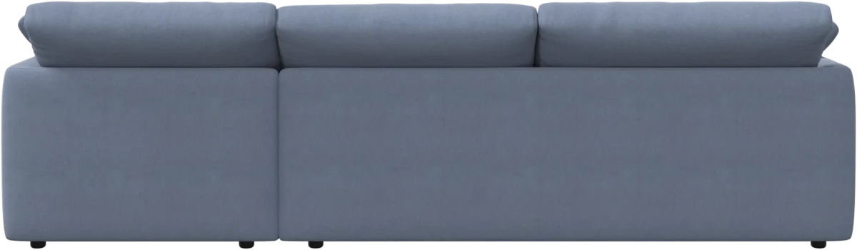 Milano sofa with chaise longue right