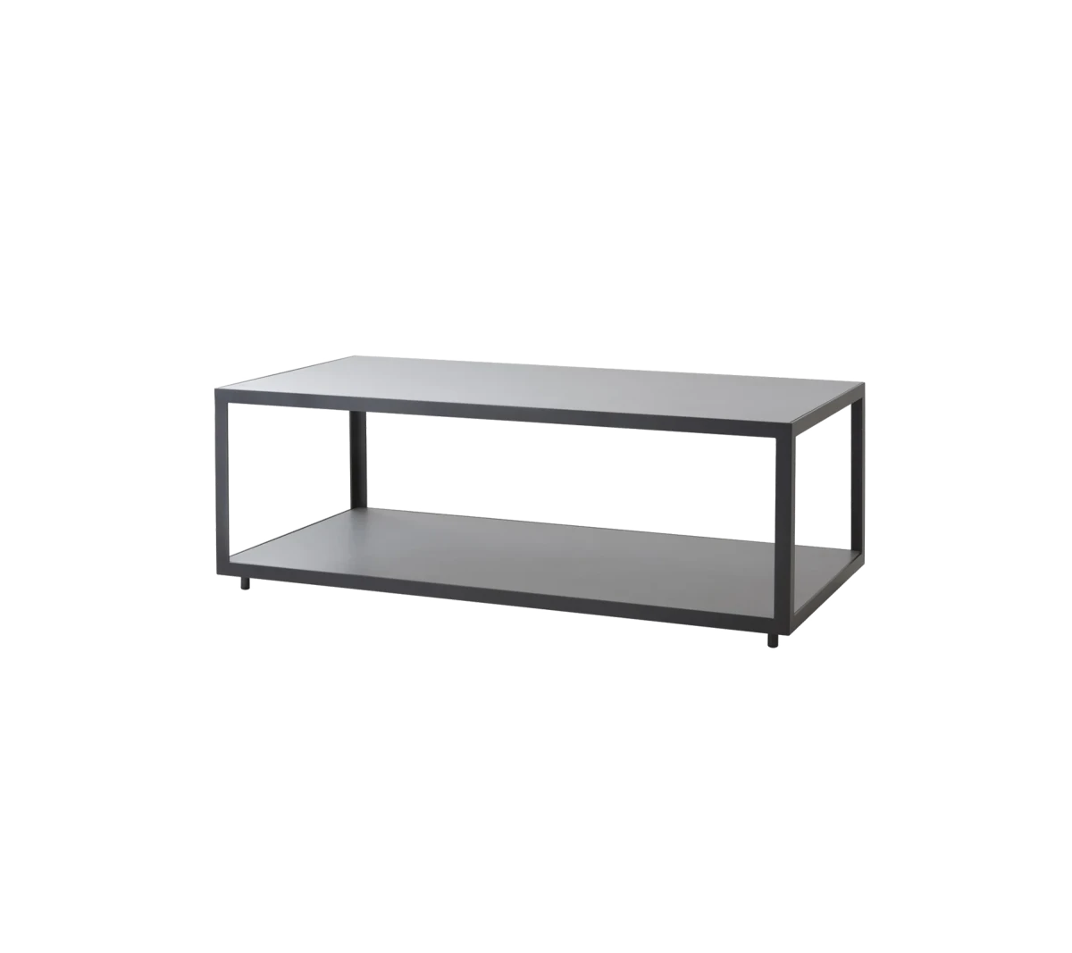 Level coffee table base rect.