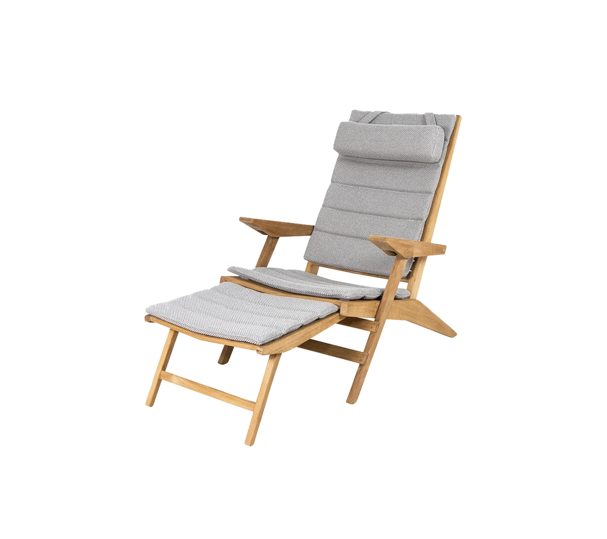 Flip deck chair
