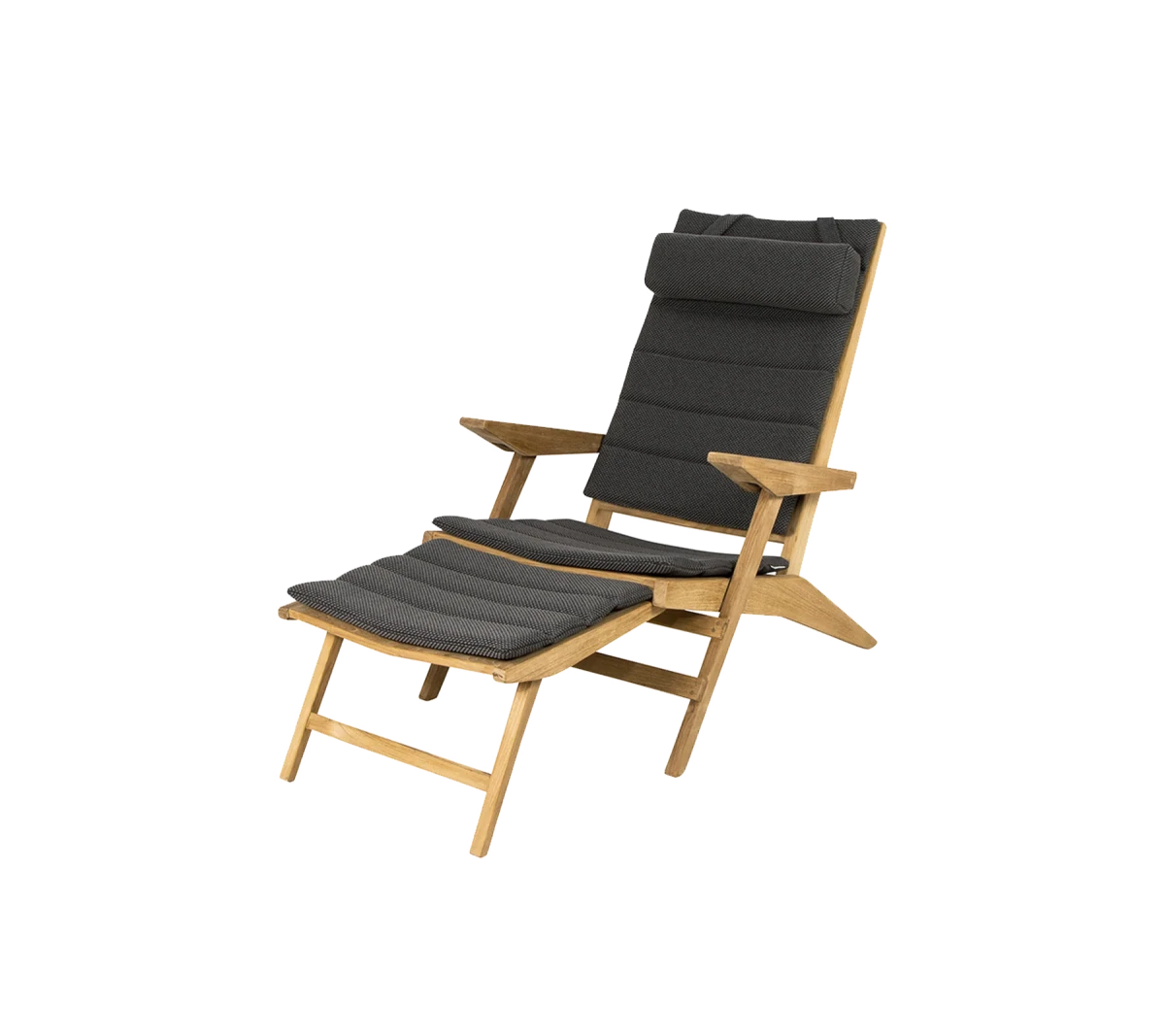 Flip deck chair