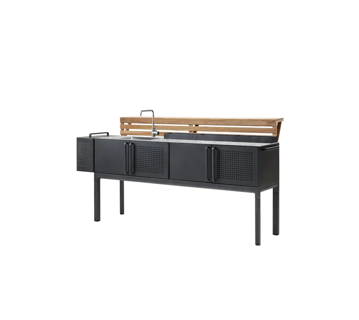 Drop kitchen module incl. 3 shelves