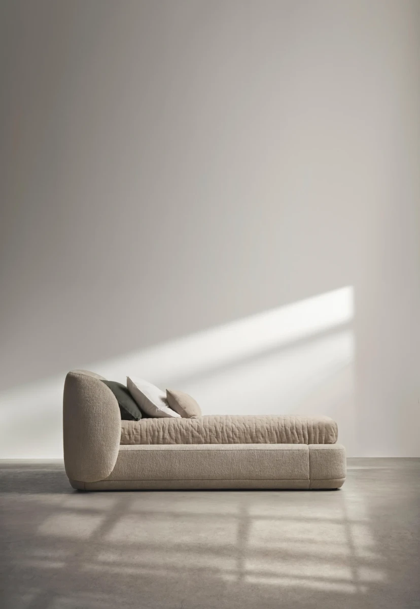 Bolzano bed with slats  - W140xL200cm