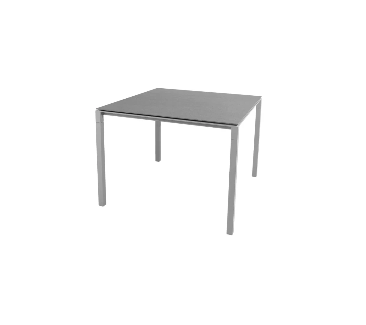 Pure dining table base, 100x100 cm