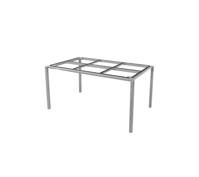 Pure dining table base, 150x90 cm