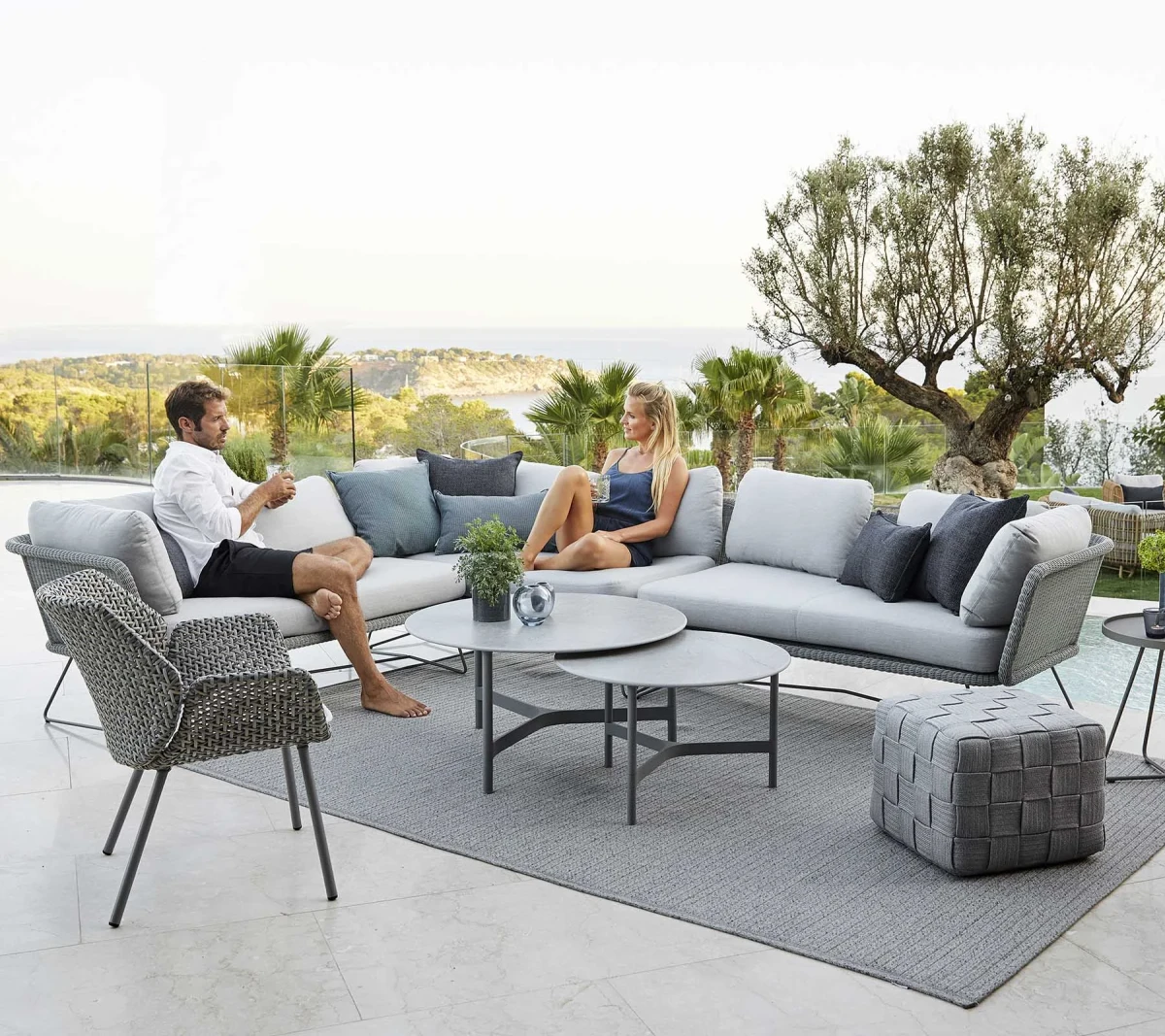 Horizon 2-seater sofa right module