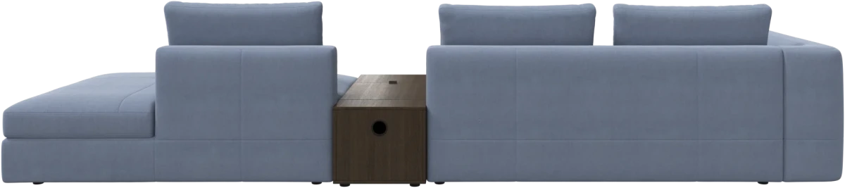 Bergamo 3 seater lounge sofa with storage