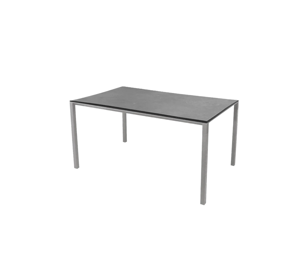 Pure dining table base, 150x90 cm