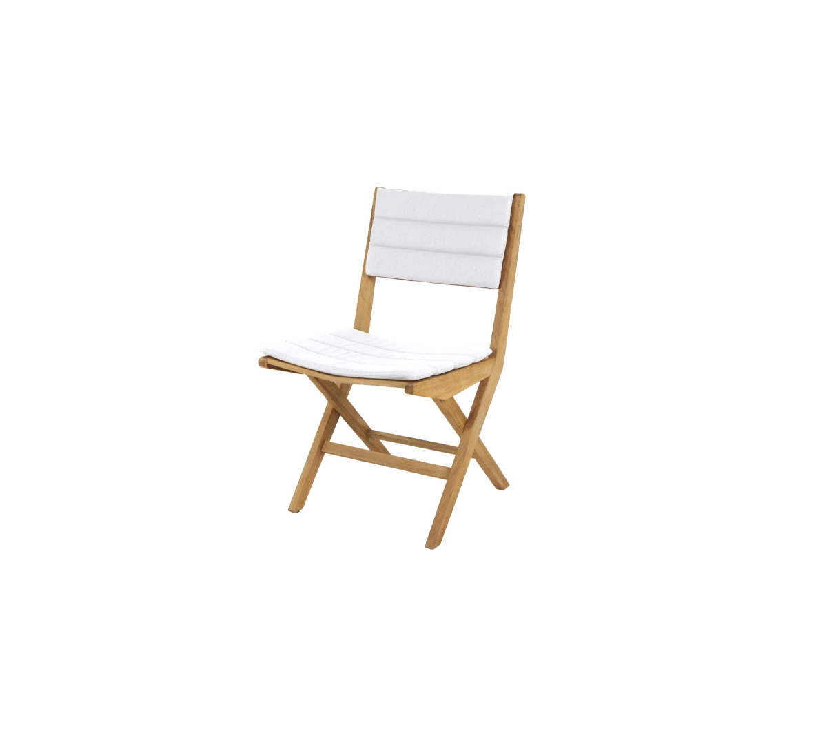 Flip folding chair w/o armrest