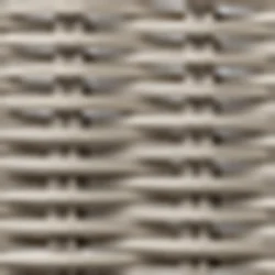 Taupe, large round Weave