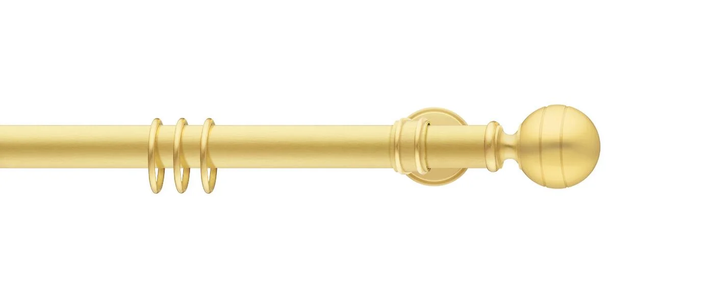 Brushed brass