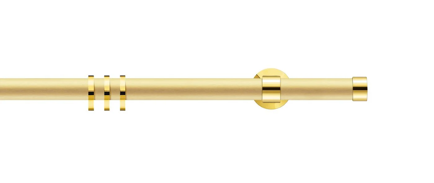 Brushed brass / brass