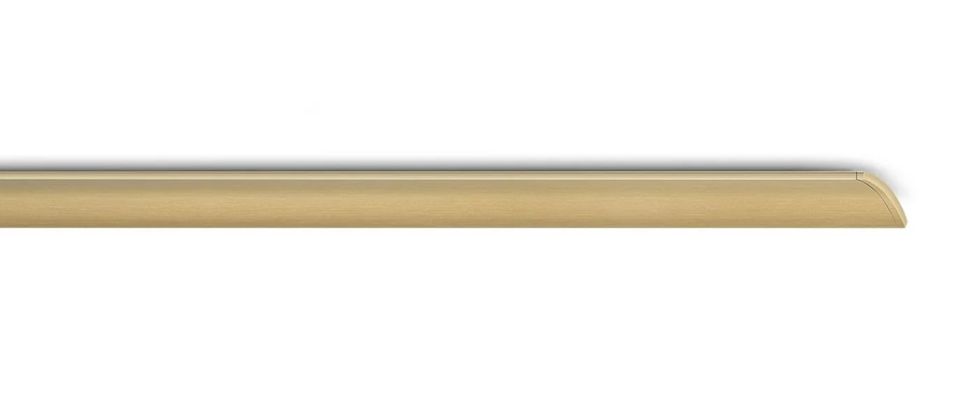 Brushed brass
