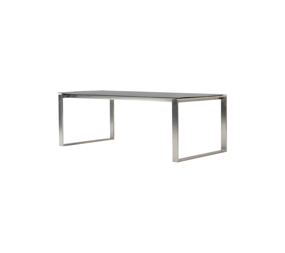 Edge dining table base w/120 cm extension