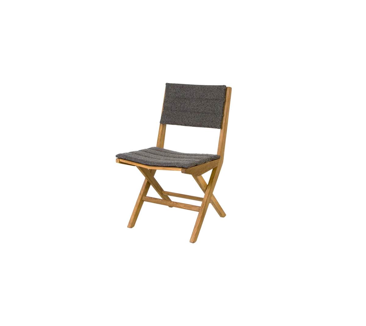 Flip folding chair w/o armrest