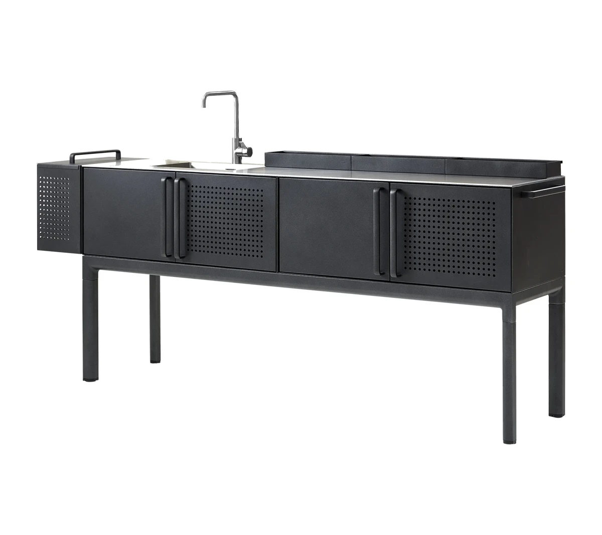 Drop kitchen module incl. 3 shelves