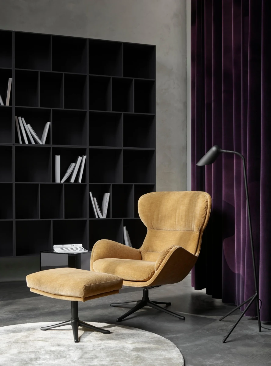 Reno armchair with swivel function