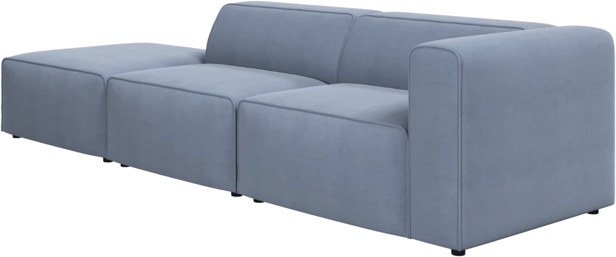 Carmo sofa with lounging units