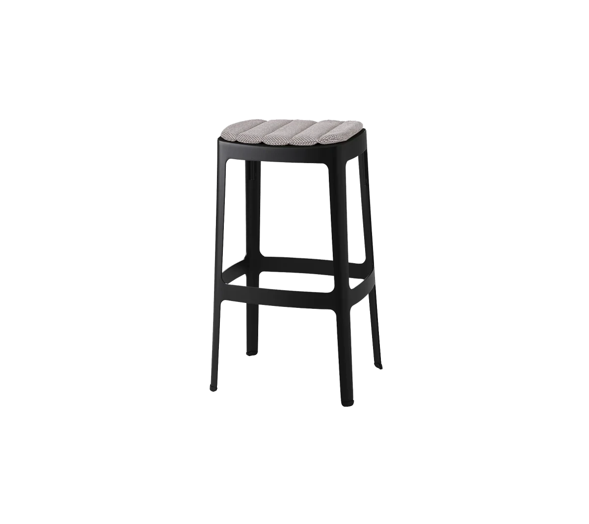 Cut bar chair, stackable