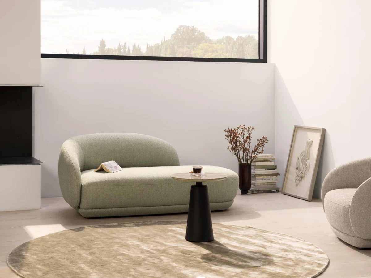 Bolzano, chaise longue sofa right