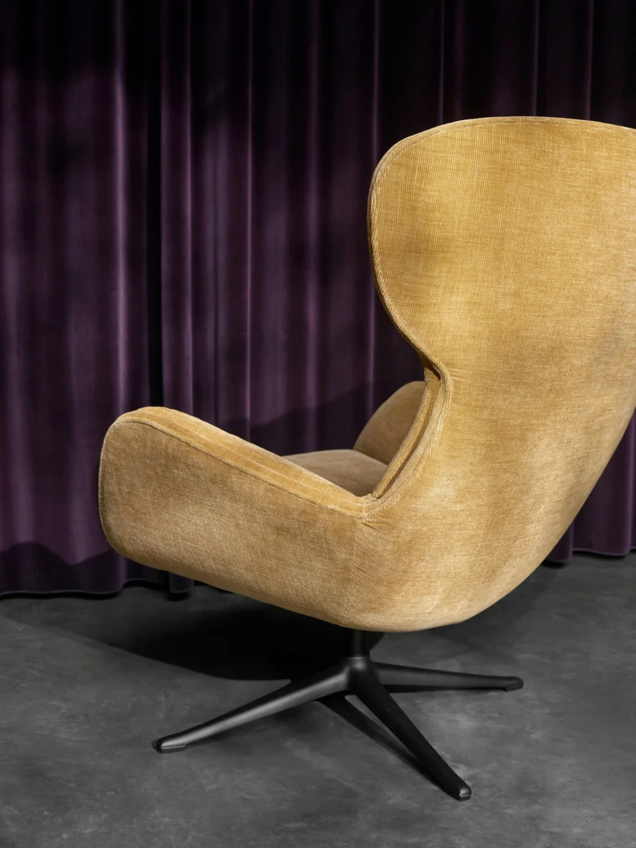 Reno armchair with swivel function