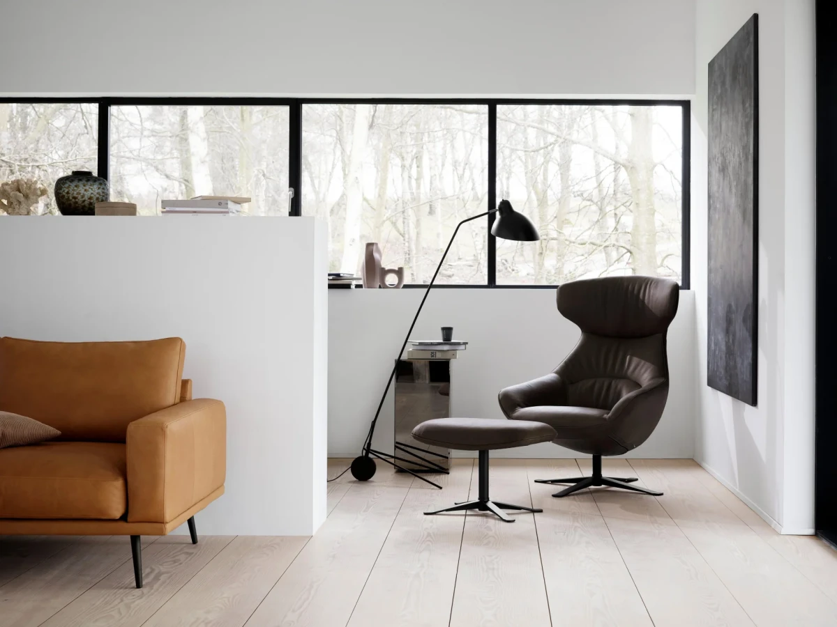 Porto recliner with swivel function