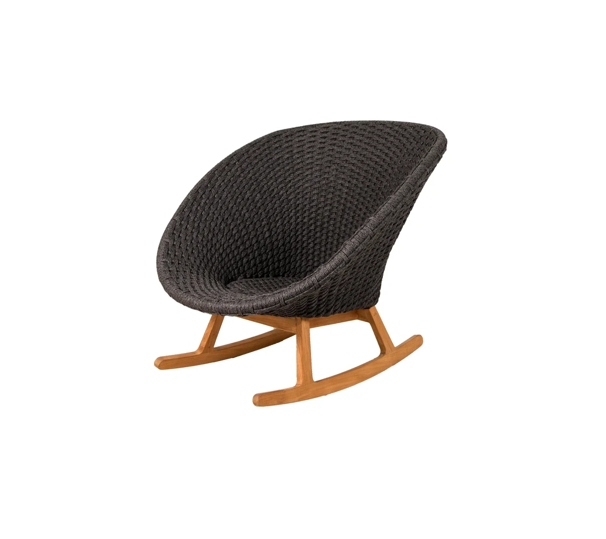 Peacock rocking chair