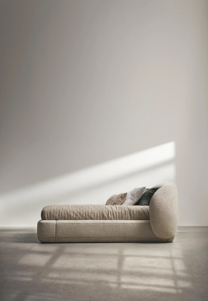 Linen washed cushion