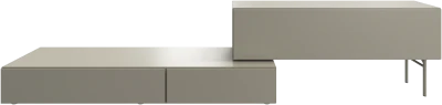 Lugano wall system with drop down doors and drawer