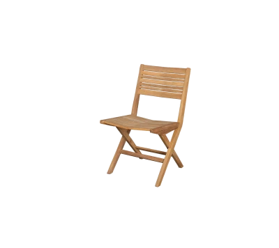 Flip folding chair w/o armrest