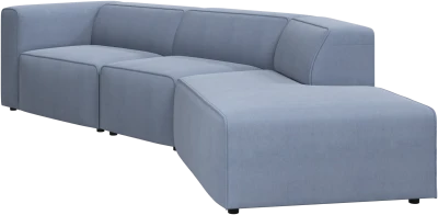 Carmo sofa with lounging units