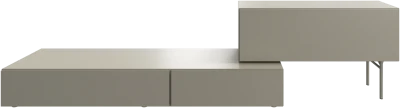 Lugano wall system with drop down doors and drawer