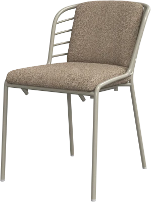 Cancún dining chair with cushion
