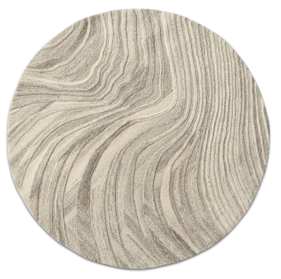 Furrow rug