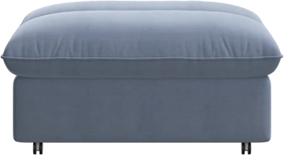 Southampton pouffe on wheels with storage